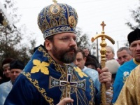 Є нові фото- та відеоматеріали про другий день перебування у Бориславі Блаженнішого Святослава