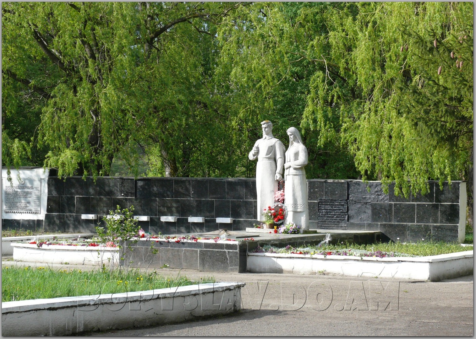 Борислав. Меморіал загиблим воїнам
